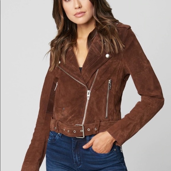 100% Suede Leather Jacket | BLANKNYC - Picture 3 of 9